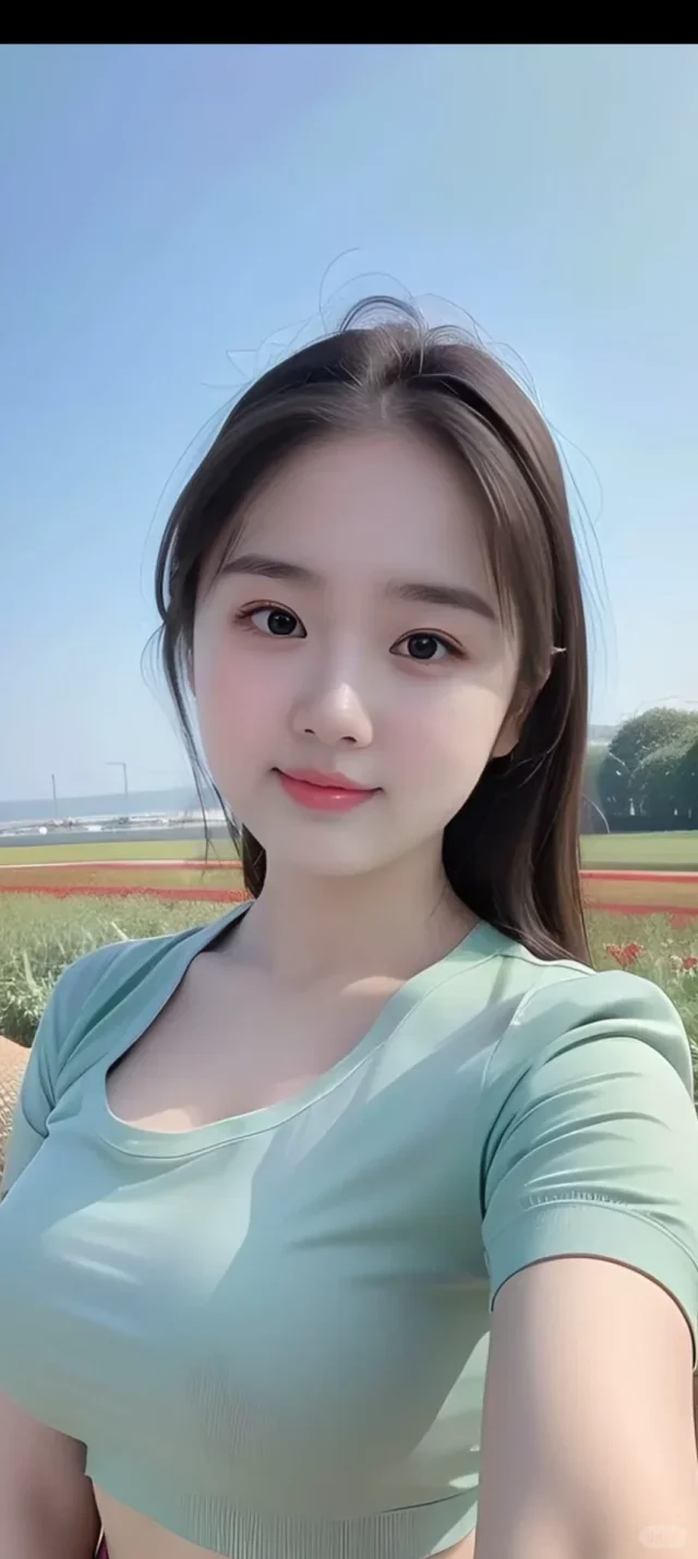 Áo croptop ôm sát, đường cong nhẹ nhàng, đôi mắt long lanh đầy cuốn hút.