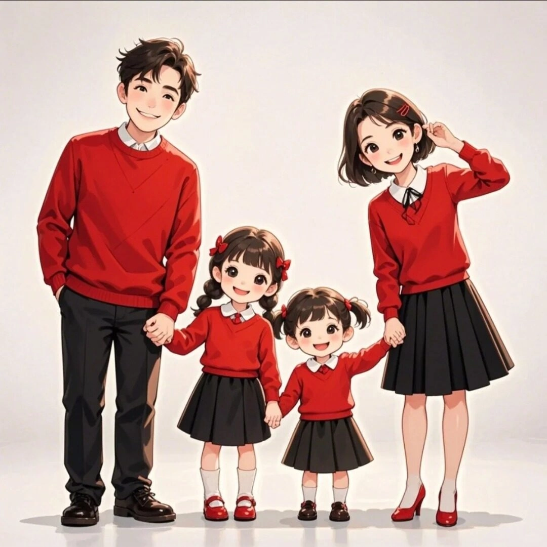 Hạnh phúc đơn giản là được ở bên những người thân yêu!