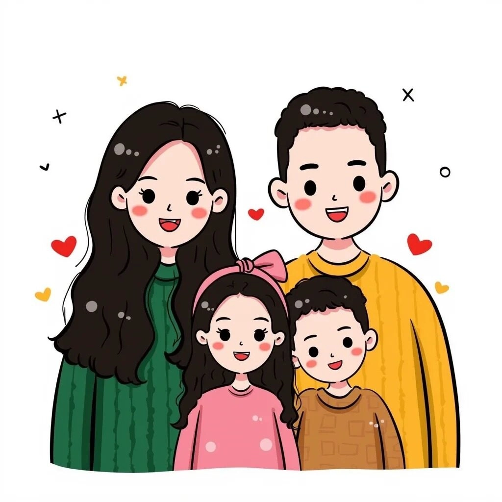 Bốn người – bốn trái tim cùng chung một tình yêu vô bờ bến! 