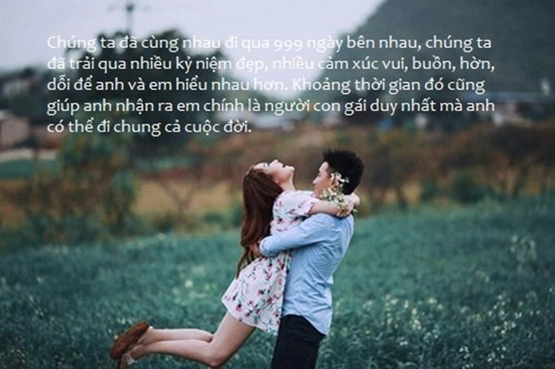 Gợi ý 55+ lời chúc 100 ngày yêu nhau ý nghĩa và lãng mạn
