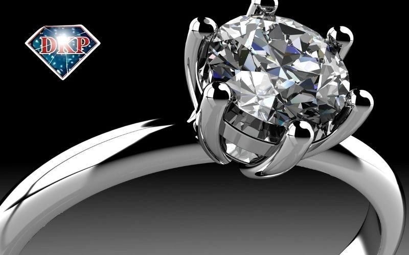 Nhẫn kim cương pave